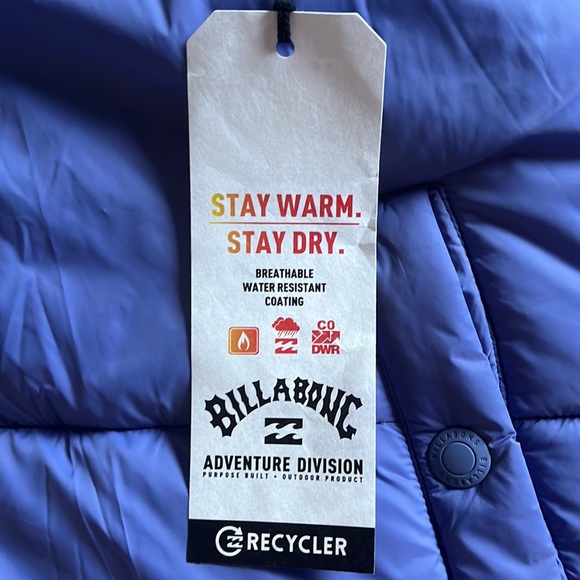 Billabong puffer coat - Picture 8 of 12